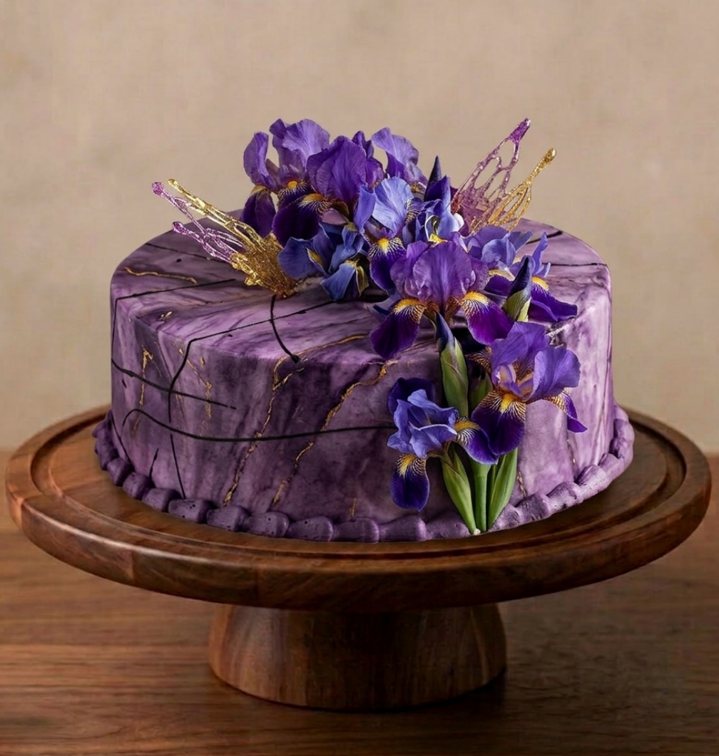 Rich Iris Cake